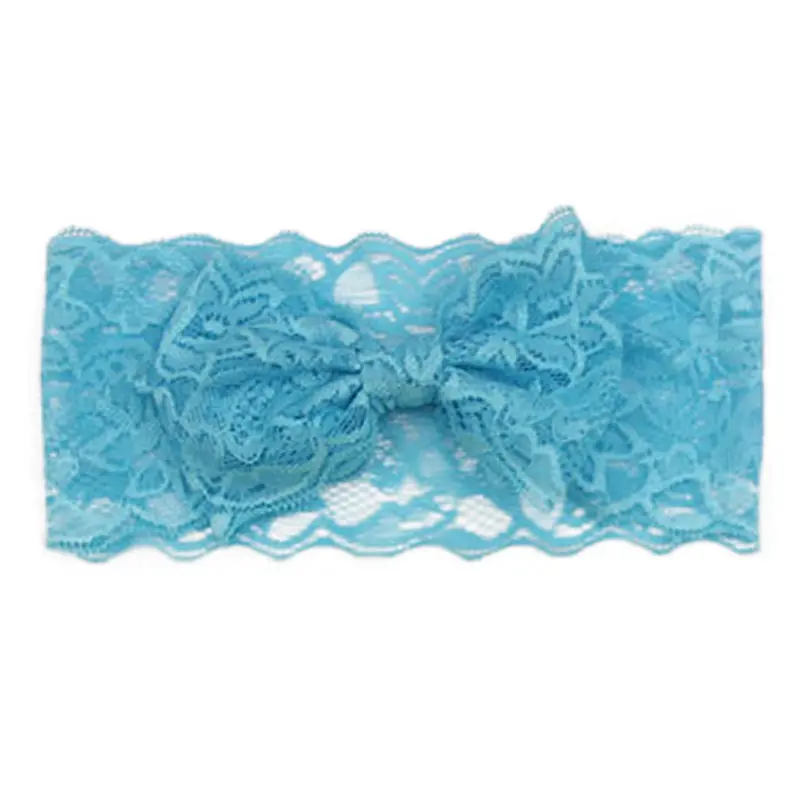 2017 новые модные кружевные аксессуары для девушек с большим бантом | Детская