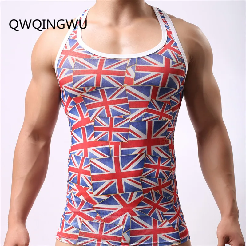 Sexy Men's Undershirts Male Sleeveless Clothing Men O-neck Slim Thin Man Undershirt Tops Tshirt Breathable Mesh | Мужская одежда