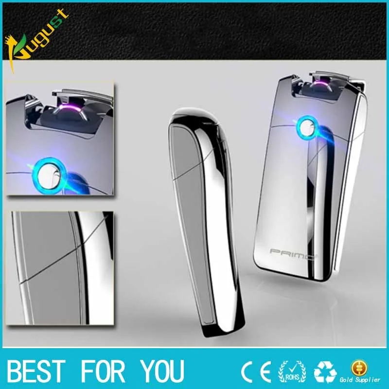 Ультратонкая Индукционная ветрозащитная зажигалка с зарядкой от usb Электронная