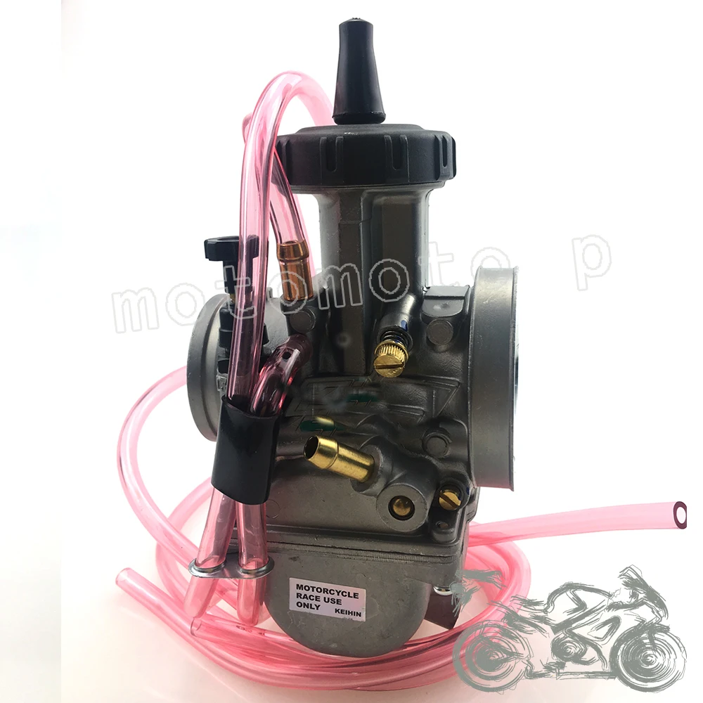 Универсальный 2T4T JINGBIN карбюратор для мотоцикла Carburador PWK 33 34 35 36 38 40 41 мм Воздушный