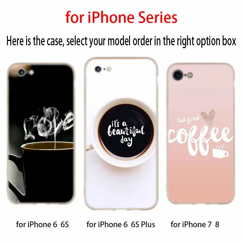 Ok But First Coffee Soft Silicone Case For iPhone 13 11 12 Pro X XS Max XR 6 6S 7 8 Plus SE Mini Cover | Мобильные телефоны и