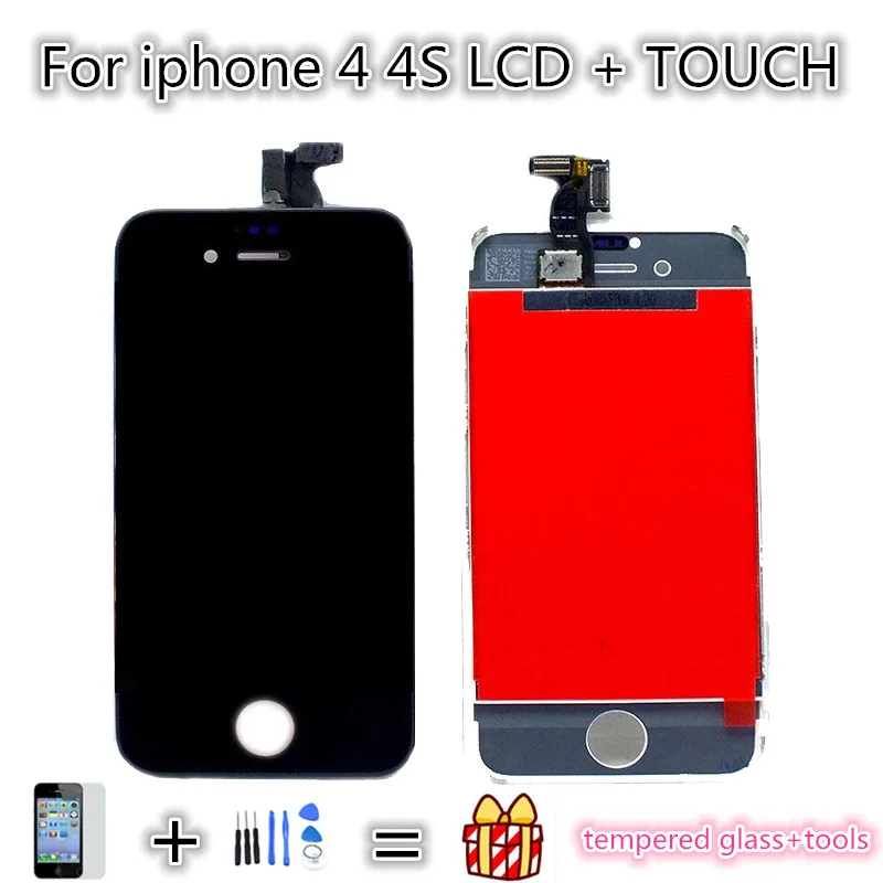 Сменный ЖК экран без битых пикселей для iPhone 5 4S 5C 6G сенсорный в сборе 100%
