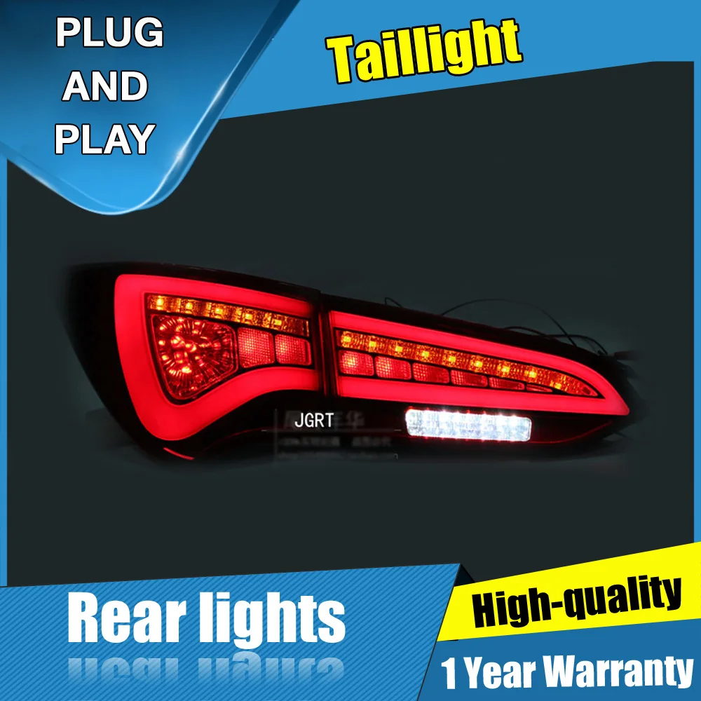 

4PCS Car Styling for Hyundai IX45 Taillights 2013-2015 for IX45 LED Tail Lamp+Turn Signal+Brake+Reverse LED light