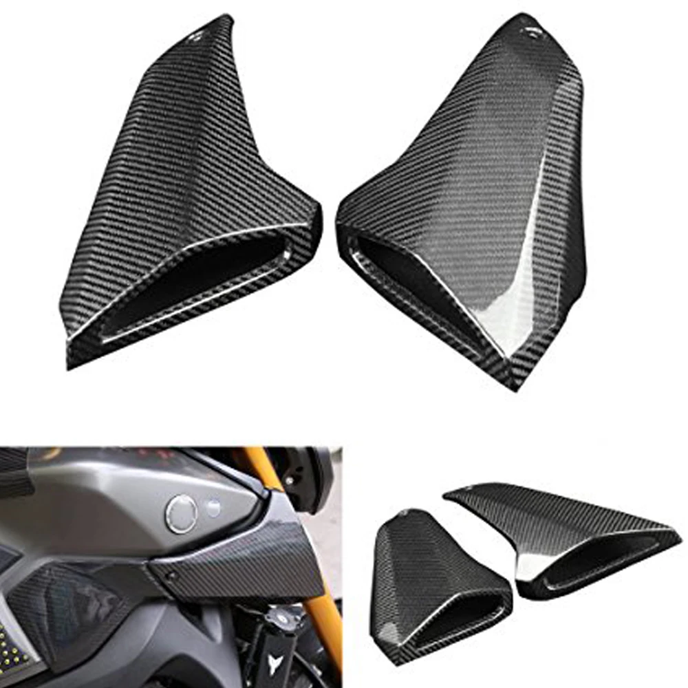 Рыцарь Бога для Yamaha MT09 FZ09 углеродное волокно боковой бак обтекатель крышка