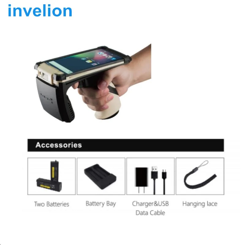 Управление отслеживанием активов дальность 7m Android 6 0 4G IP65 uhf rfid портативный