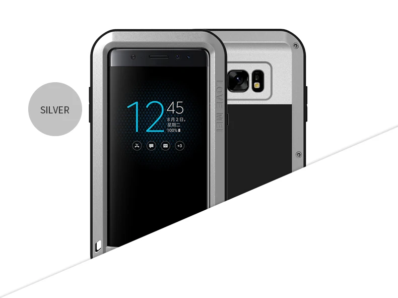 Для Samsung Galaxy Note fe Дело Любовь Мэй Шок Грязь Доказательство водостойкий металлический Панцири крышка телефона чехол для Galaxy примечание fe notefe