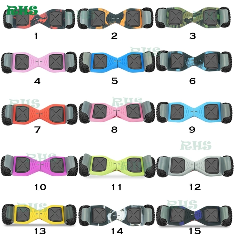 RHS оптовая продажа Hummer Hoverboard Силиконовый протектор/Чехол/рукав/Чехол 8 5 дюймов 15
