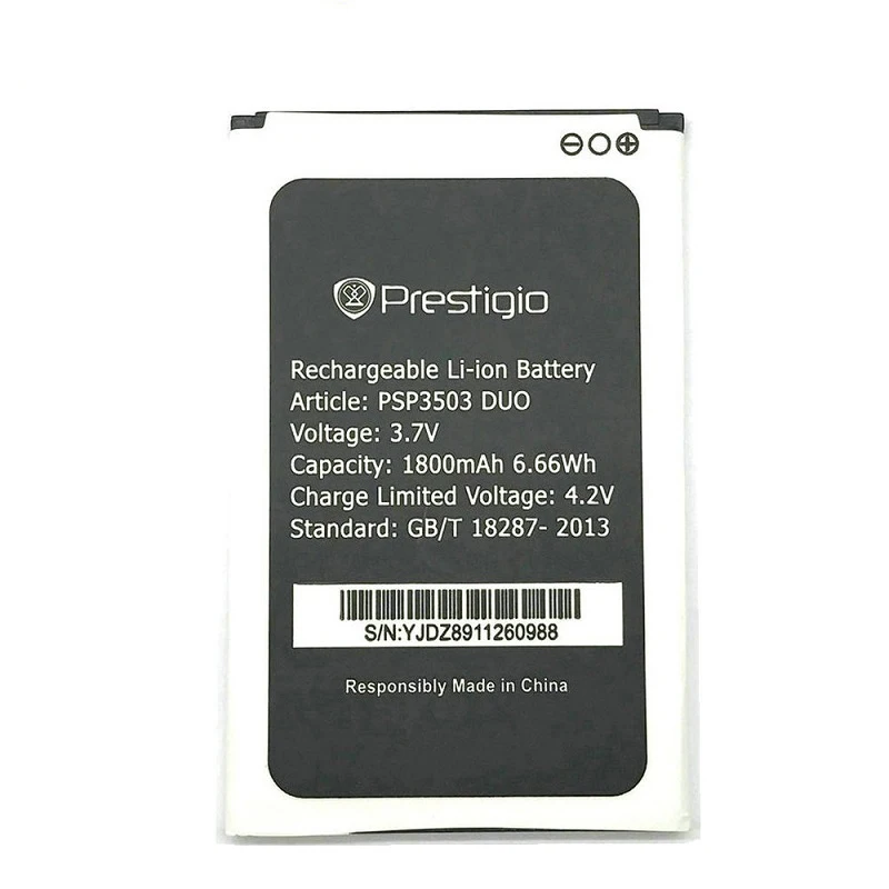 Новая сменная батарея 1800 мАч PSP3503DUO для Prestigio Wize C3 PSP3503 DUO PSP 3503 Bateria
