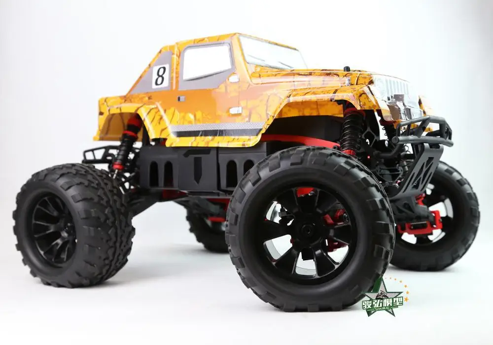 Тиран 1/8 бесщеточный Электрический монстр-грузовик с дистанционным управлением |