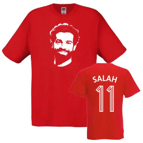 Mohamed Mo Salah Liverpool Face футболка для взрослых унисекс S XL No.11 UnofficialMen женская модная