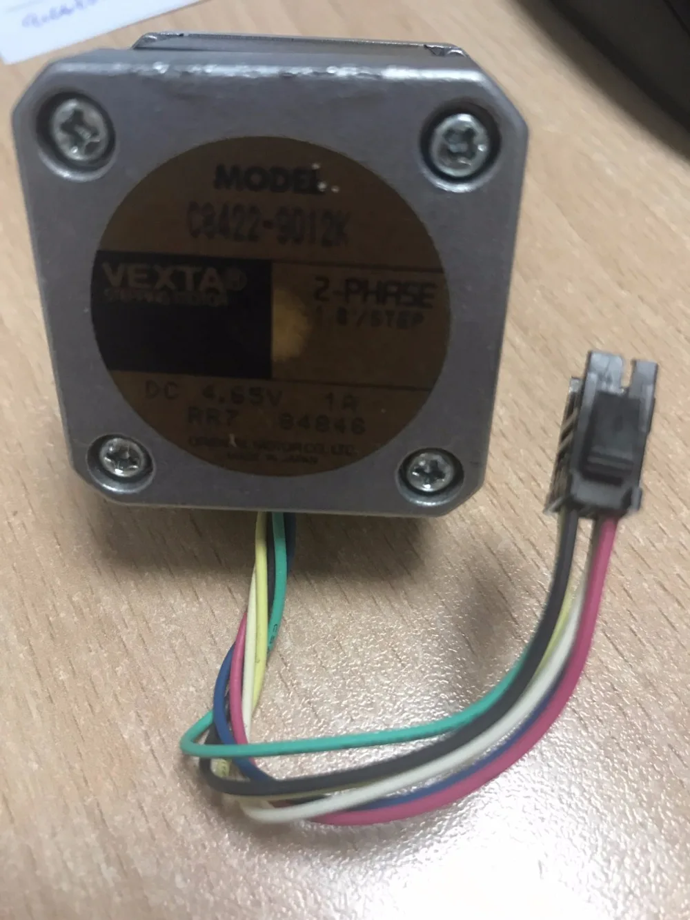 Fuji 350 minilab Модель двигателя C8422 9012k vexta 2 фазный 1 8 шаг 1А б/у| |