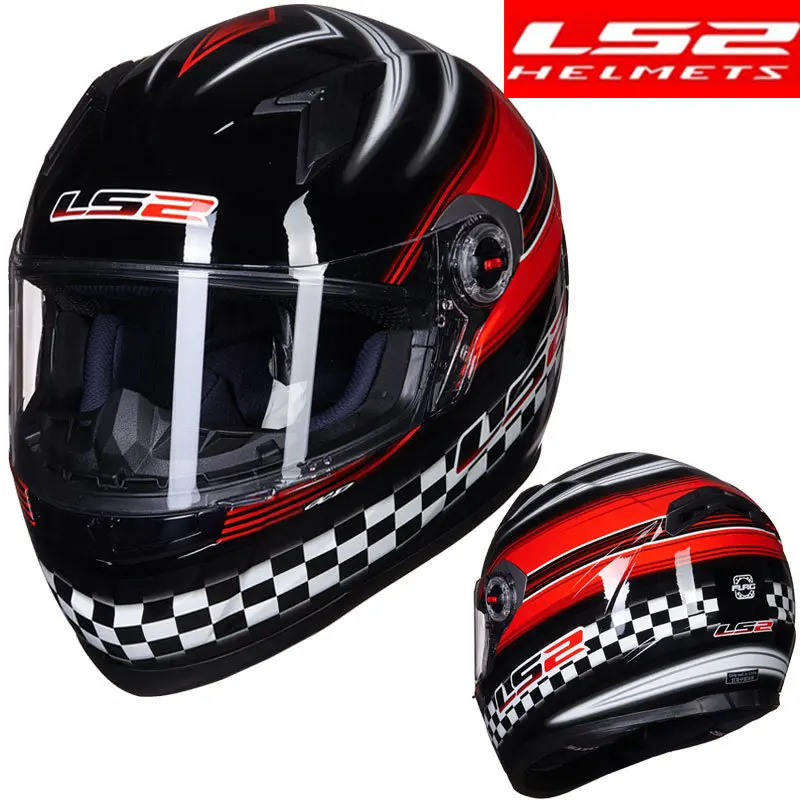 Новое поступление LS2 FF358 moto rcycle шлем полное лицо LS2 шлем гоночный мото шлемы cascos para moto casque moto ciclista - Цвет: 35