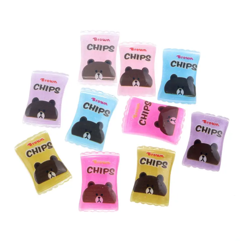 20 шт прозрачных блестящих Конфета из смолы украшения для скрапбукинга|Украшение|