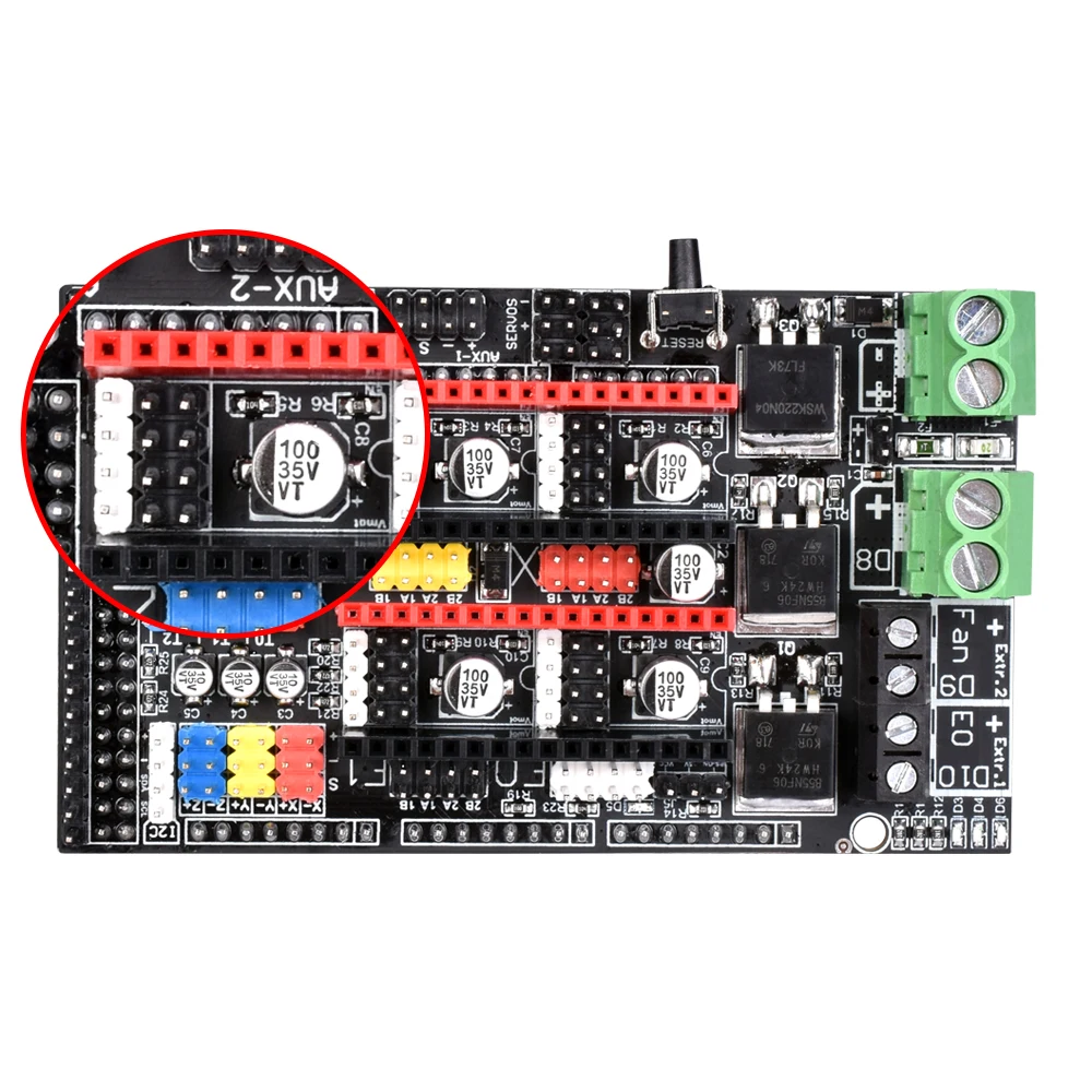 BIGTREETECH Ramps 1,6 Plus обновленная материнская плата Ramps1.6 плата управления Лер подходит TMC2130 A4988 DRV8825 PepRap