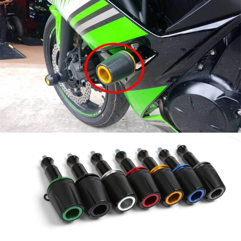 Для Kawasaki Z125 Z250 Z650 S1000RR Yamaha R1 Honda CBR слайдер рамки для мотоцикла защита от