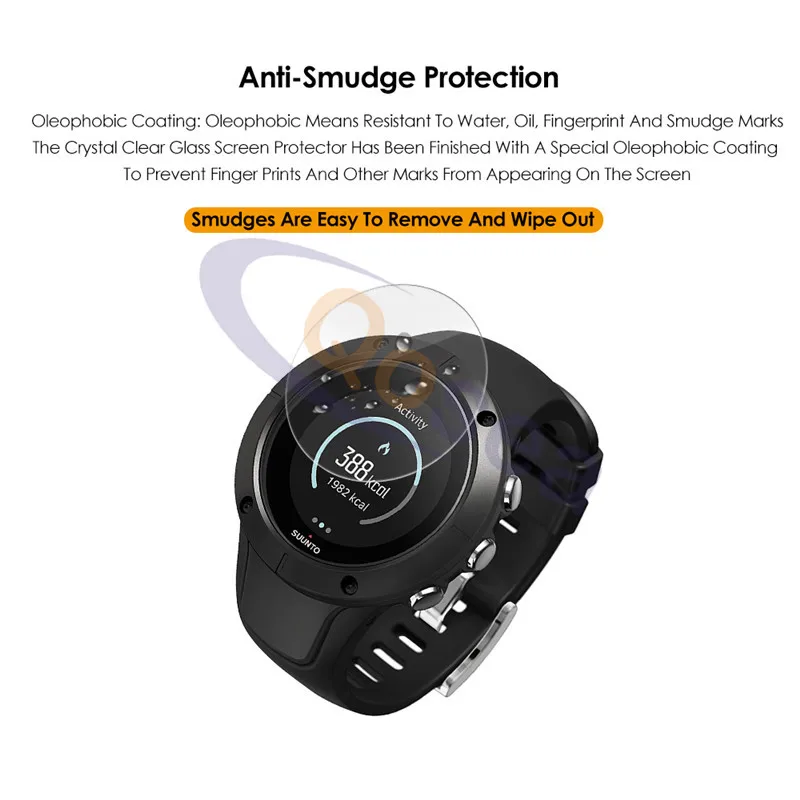 Qosea защитное закаленное стекло для Suunto Spartan Trainer защита запястья Ультрапрозрачная