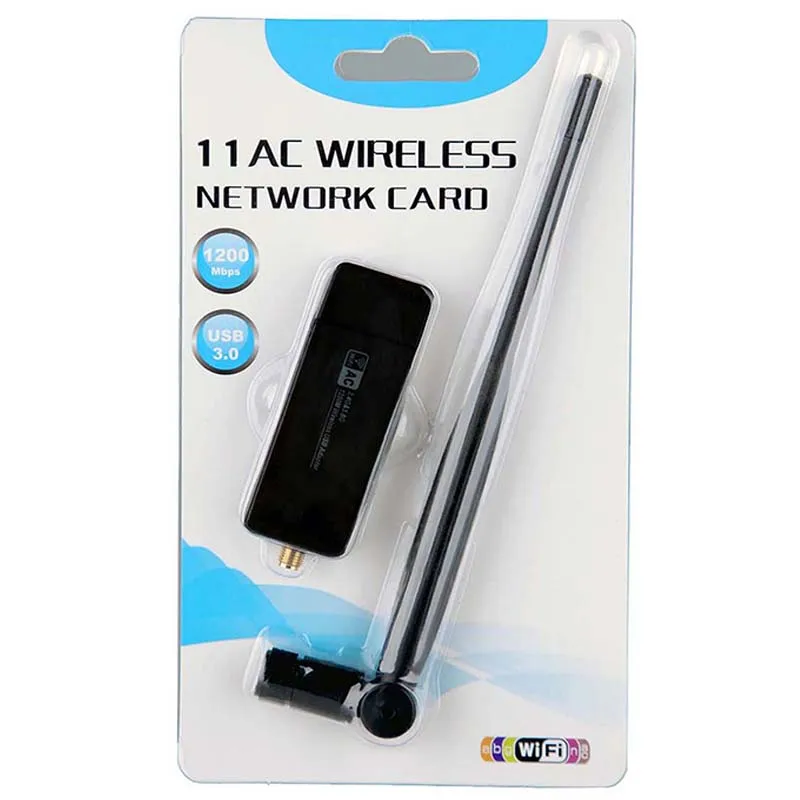 ZAPO оптовая продажа 5 ГГц Wi Fi 1200 Мбит/с USB 3 0 адаптер с высоким коэффициентом