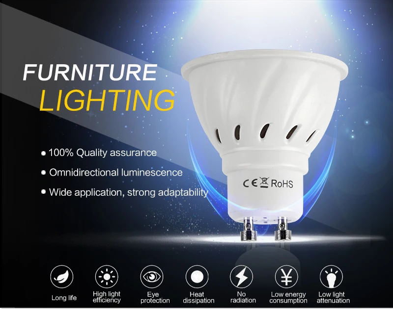 Светодиодный потолочный светильник E27 220 В 5730 5050 SMD 2835 ампулы Светодиодный точечный светильник GU10 Bombillas светодиодный лампы E27 MR16 Точечный светильник в форме свечи Luz MR16 лампада