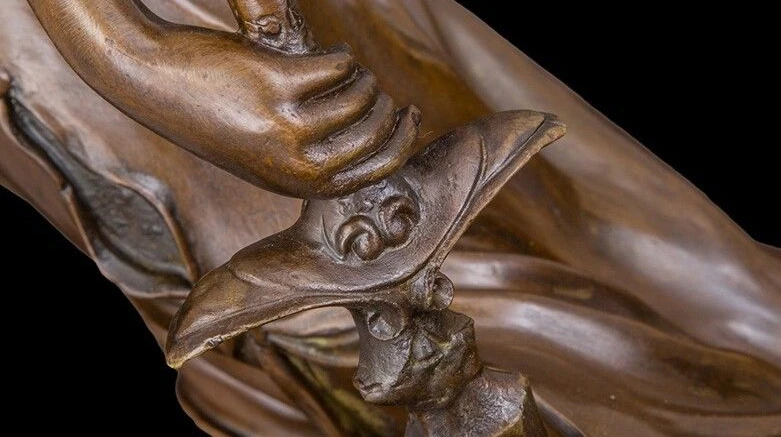 Абстрактная скульптура ZSR бронзовая медная мраморная статуя в форме змеи | Дом и