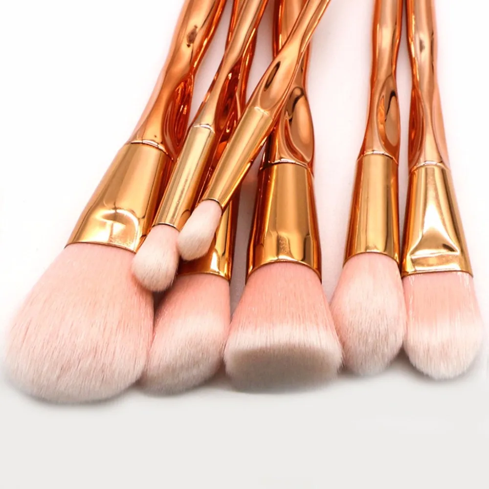 7 шт. кисти для макияжа инструмент кисть теней pinceaux maquillage красоты набор кистей