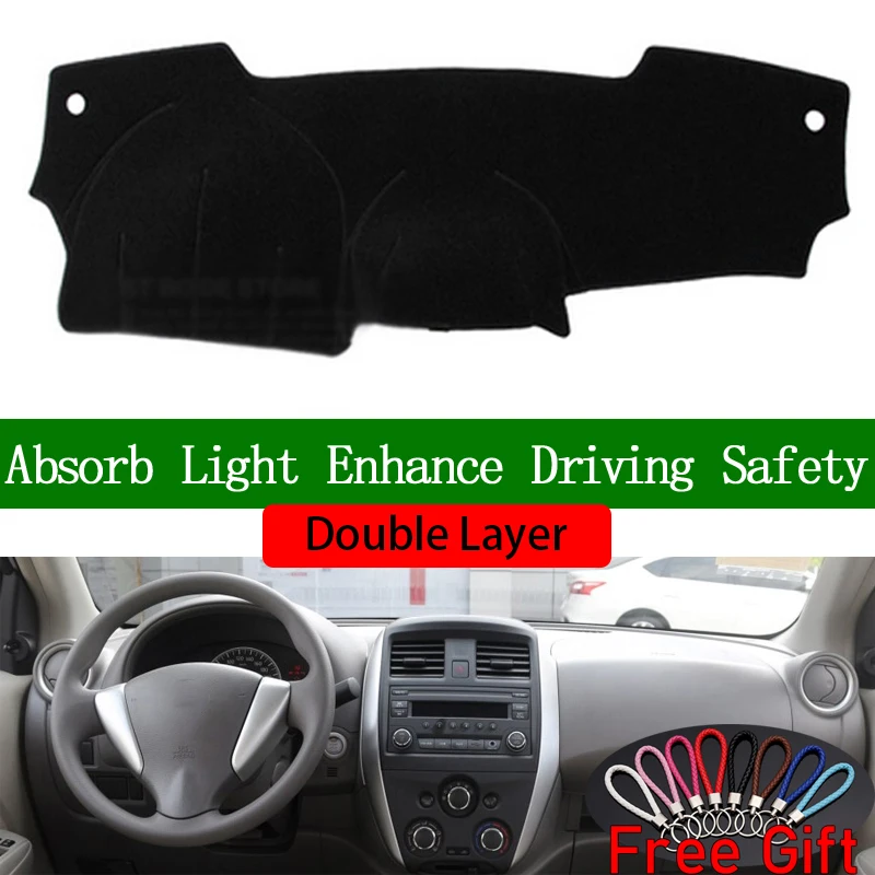Двухслойные автомобильные наклейки для Nissan Latio sunny N17 2011 2012 2013 2014 2015-2018 крышка