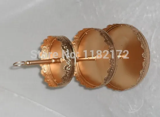 YAXIN 3 уровневая круглая бледно Золотая железная Красивая подставка для