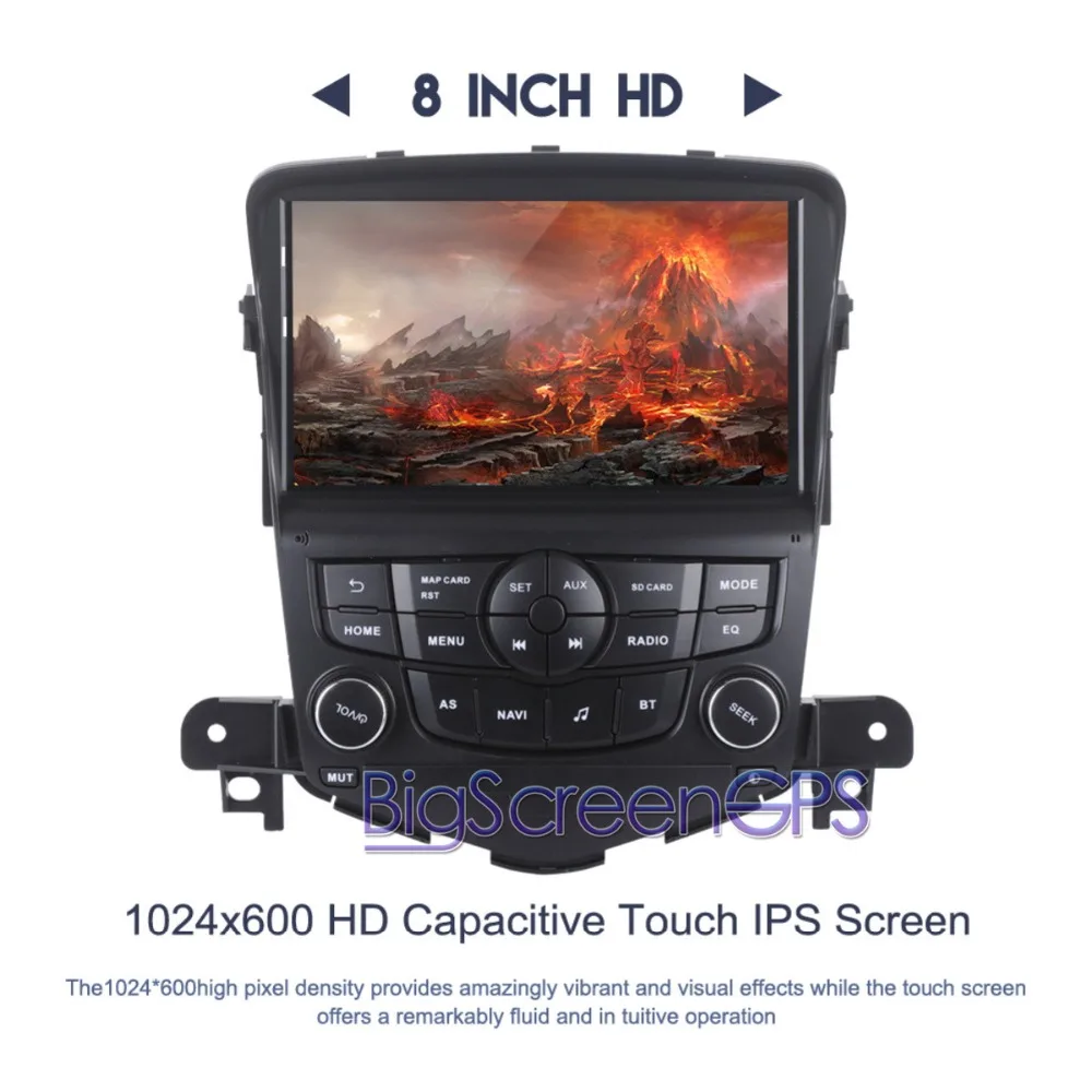 Автомагнитола 1 Din Android 8 0 7 GPS для Chevrolet Cruze 2008 2009 2010 2011 2012 ОЗУ 4 Гб ПЗУ 32 ГБ