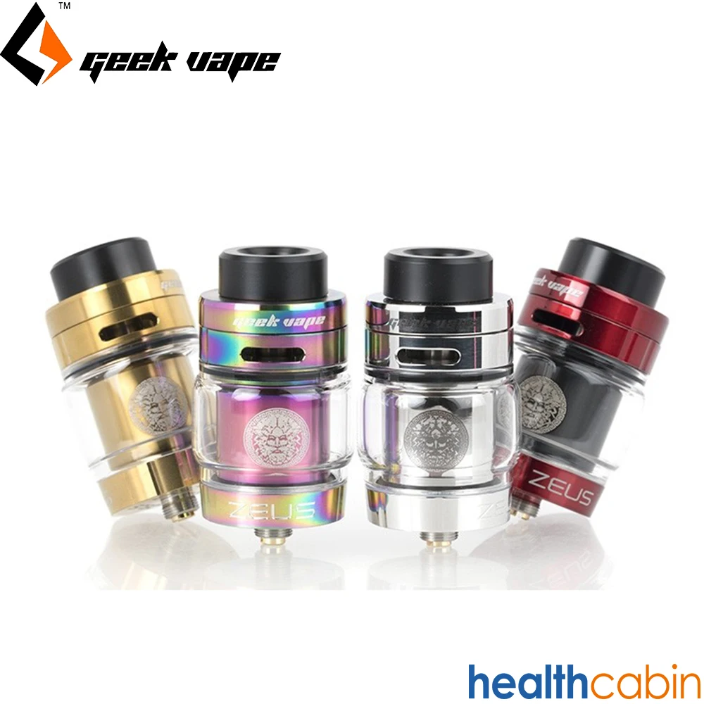 Geekvape Zeus Dual RTA 5 мл 4 2 емкость 26 мм один двойной катушкой строительство электронная