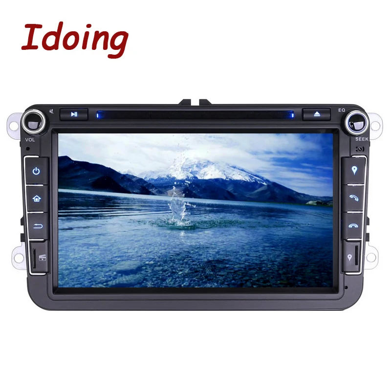 Idoing Android8.0 4G RAM 32G ROM 8Core 2Din Steering-Wheel For VW/Skoda/Seat Car Multimedia DVD Player Fast Boot TV 1080P HDP | Автомобили
