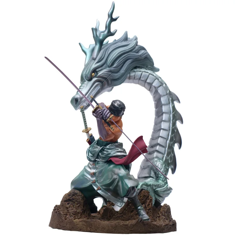 Аниме One Piece GK Roronoa Zoro Dragon Боевая версия. ПВХ экшн-фигурки коллекционные модели