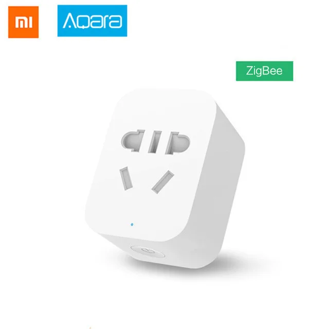 Zigbee Socket Xiao mi jia комплекты умного дома шлюз двери окна датчик человеческого тела датчик беспроводной переключатель Hu mi dity Zigbee розетка mi новая версия - Цвет: Zigbee Socket