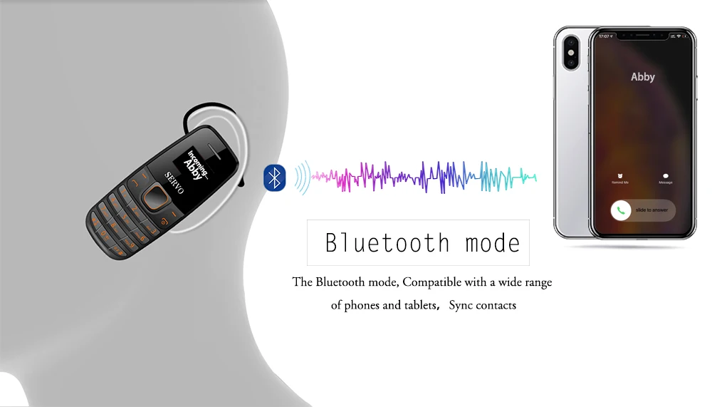Телефон SERVO S09 0,66 дюймов маленький экран мини мобильный телефон Bluetooth Dialer Bluetooth наушники с низким уровнем радиации GSM мобильный телефон