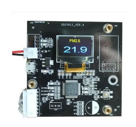 SDEV011 лазерный PM2.5 датчик SDS011 макетная плата дисплей Панель модуль дисплея