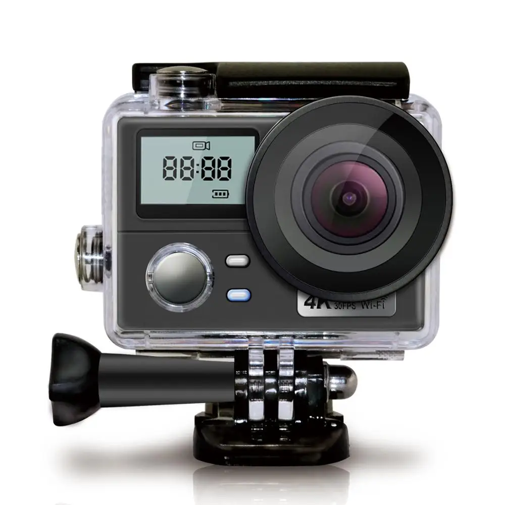 Спортивная Экшн-камера 4 K, Full HD, wifi, 16 Мп, мини-камера 170, angel, 2,0 дюймов, lcd, для дайвинга, водонепроницаемая, 30 м, Спортивная DV камера на шлем
