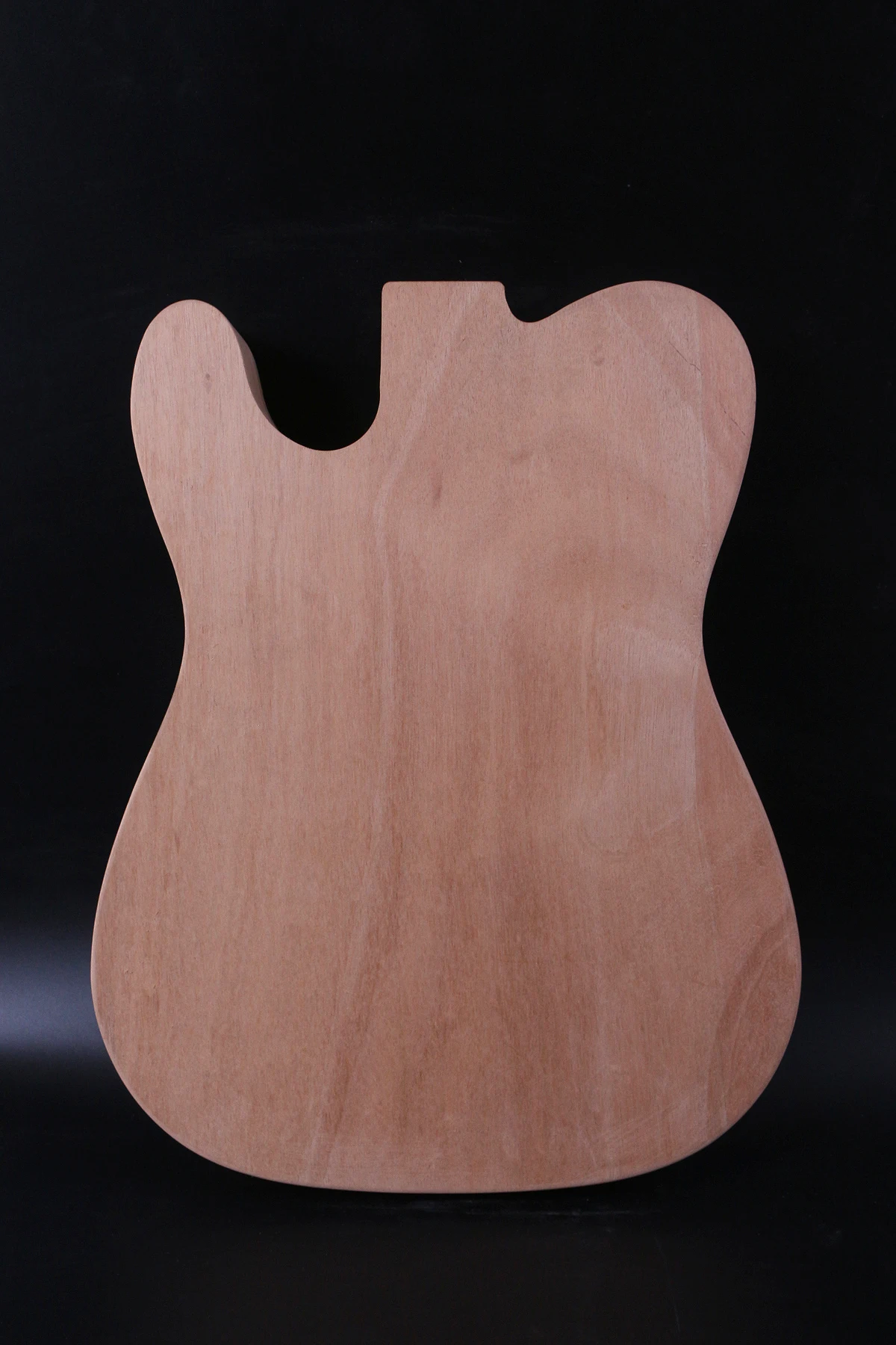 Diy Telecaster стиль электрогитара корпус из красного дерева незавершенный кленовый топ