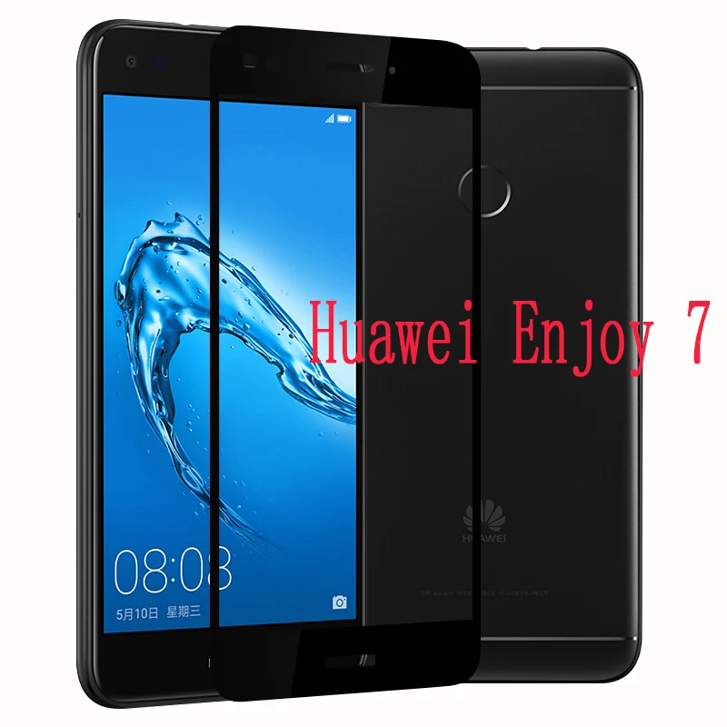 2 шт. для huawei Y7 Prime Enjoy 7 Nova Plus Honor 6A полное покрытие закаленное стекло оригинальная 9H