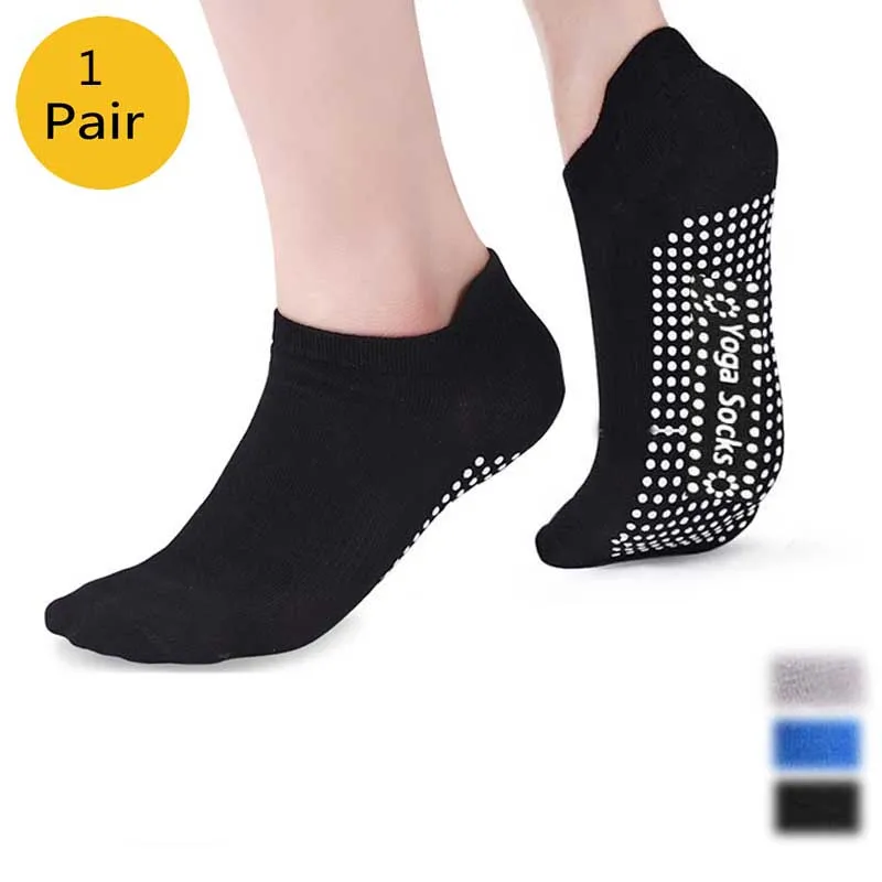 Женские носки для йоги нескользящие спортивные пилатеса чистые Балет Танцы