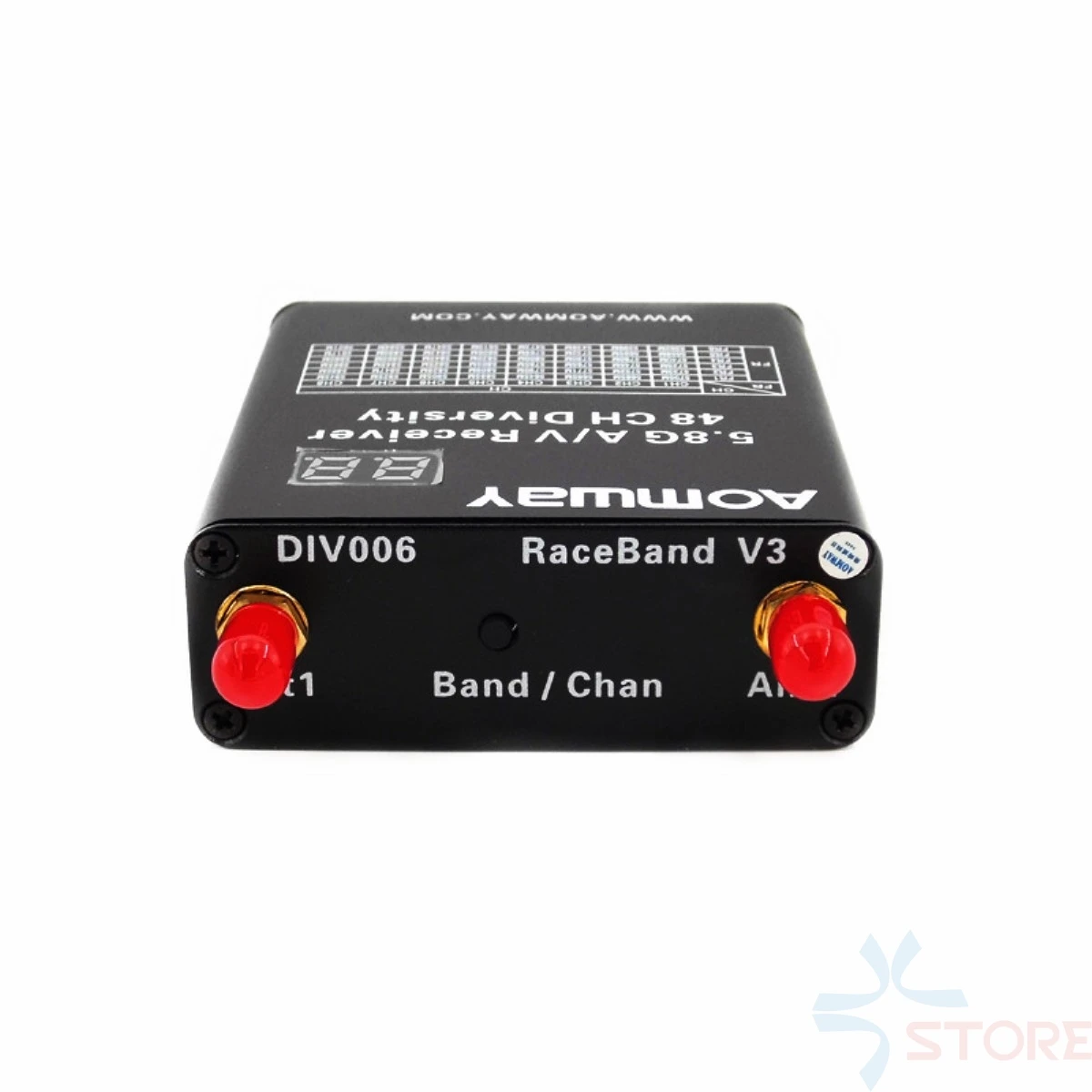Беспроводной видеоприемник Aomway 5 8g 8 ghz 48CH Rx w/DVR рекордер Телеметрия Fatshark
