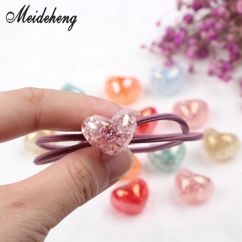 Акриловые кракле Радуга Снежинка красочные бусины для изготовления ювелирных