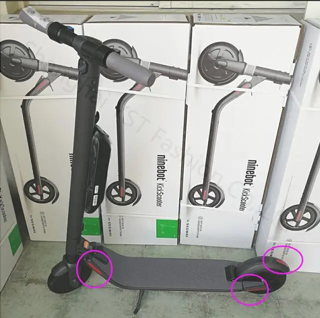 Оригинальный Ninebot скутер Светоотражающая бирка заднее крыло наклейка для ES1 ES2 ES4