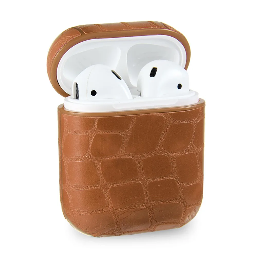 23 Стиль чехол для AirPods кожа силиконовые Защитный наушников Apple Airpods зарядки окно