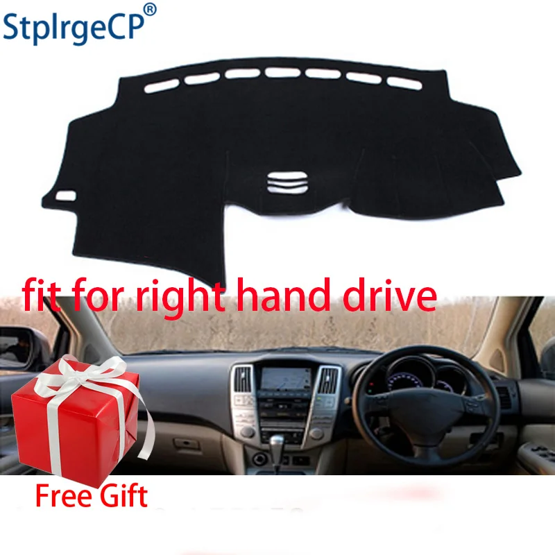 Автомобильный коврик для приборной панели lexus RX300 RX350 RX400 2004 2007 панели|Наклейки на