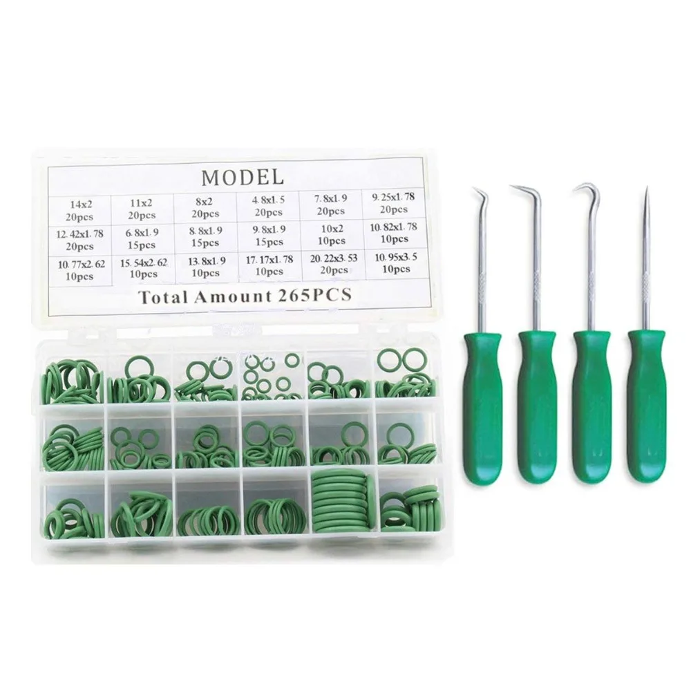 Инструмент для снятия крючков уплотнительных колец 4 шт. с фиолетовым 265 набор |