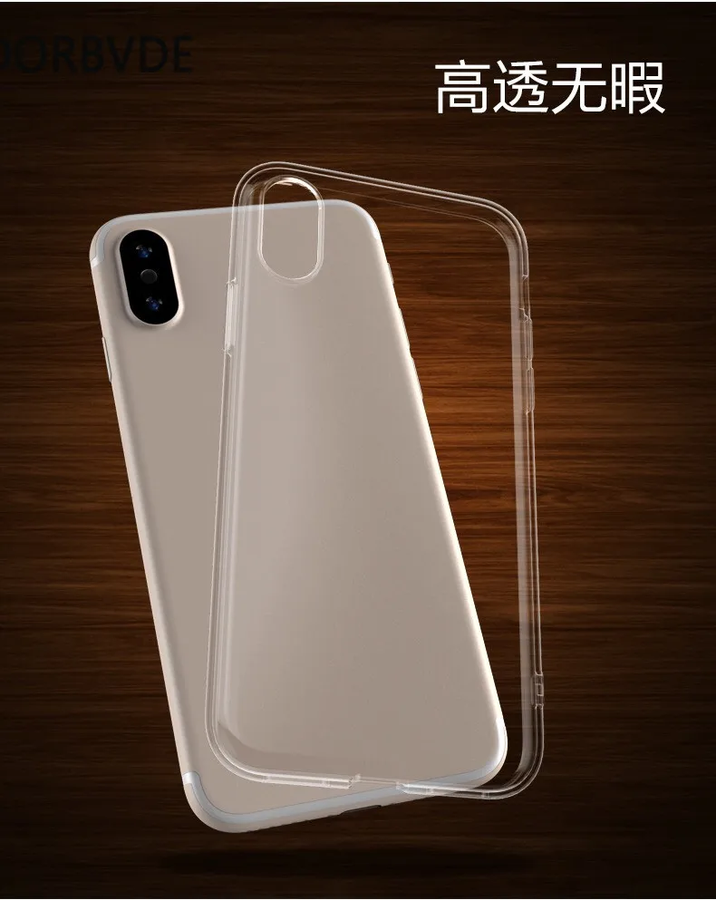 Чехол для телефона s для iPhone 11 pro max 6 XS MAX прозрачный TPU гель чехол для iPhone 7 Plus XR 1,5 мм 100 шт