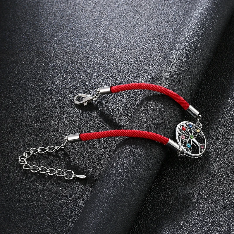 Летние браслеты 7 цветов браслет с деревом жизни для женщин и мужчин Парные