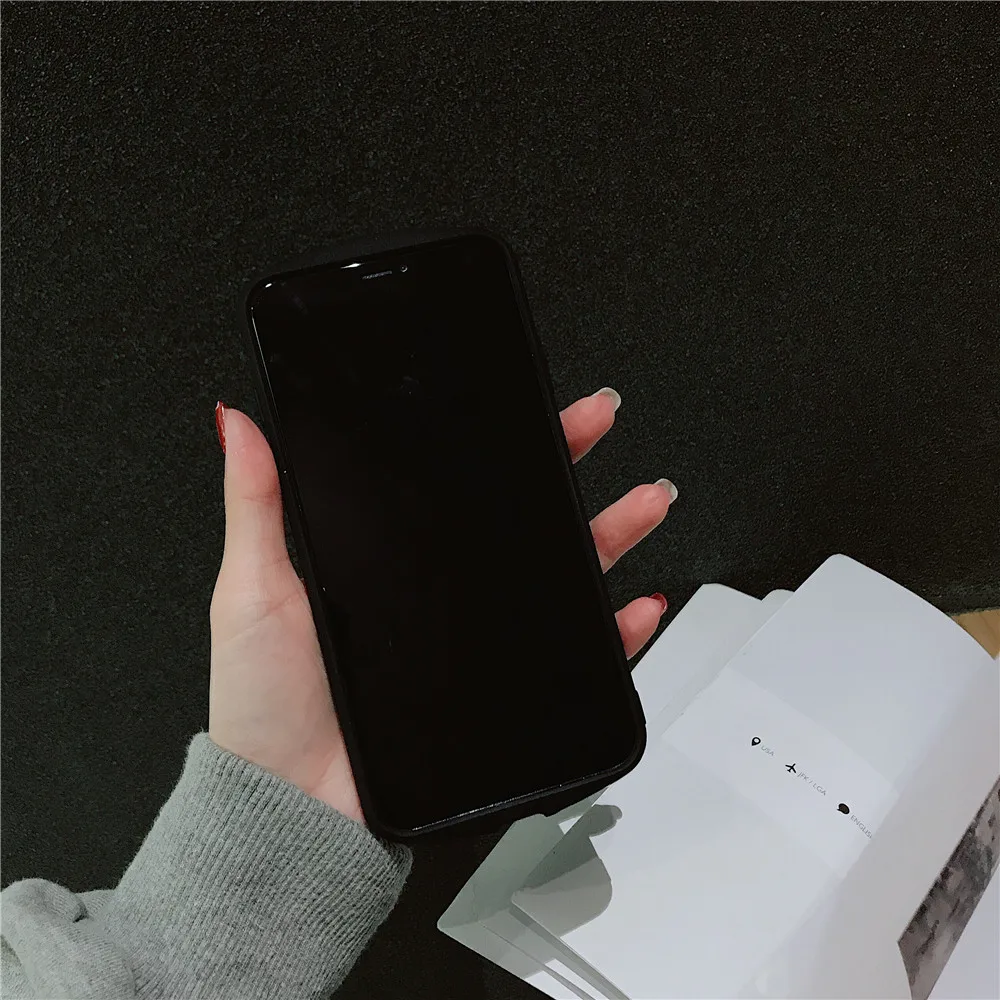 Красивый простой чехол со смайликом для iphone 11 pro max 7 8 6s Plus iphone XS MAX XR Силиконовое кольцо чехол для телефона s Hide Stand Роскошный чехол для телефона