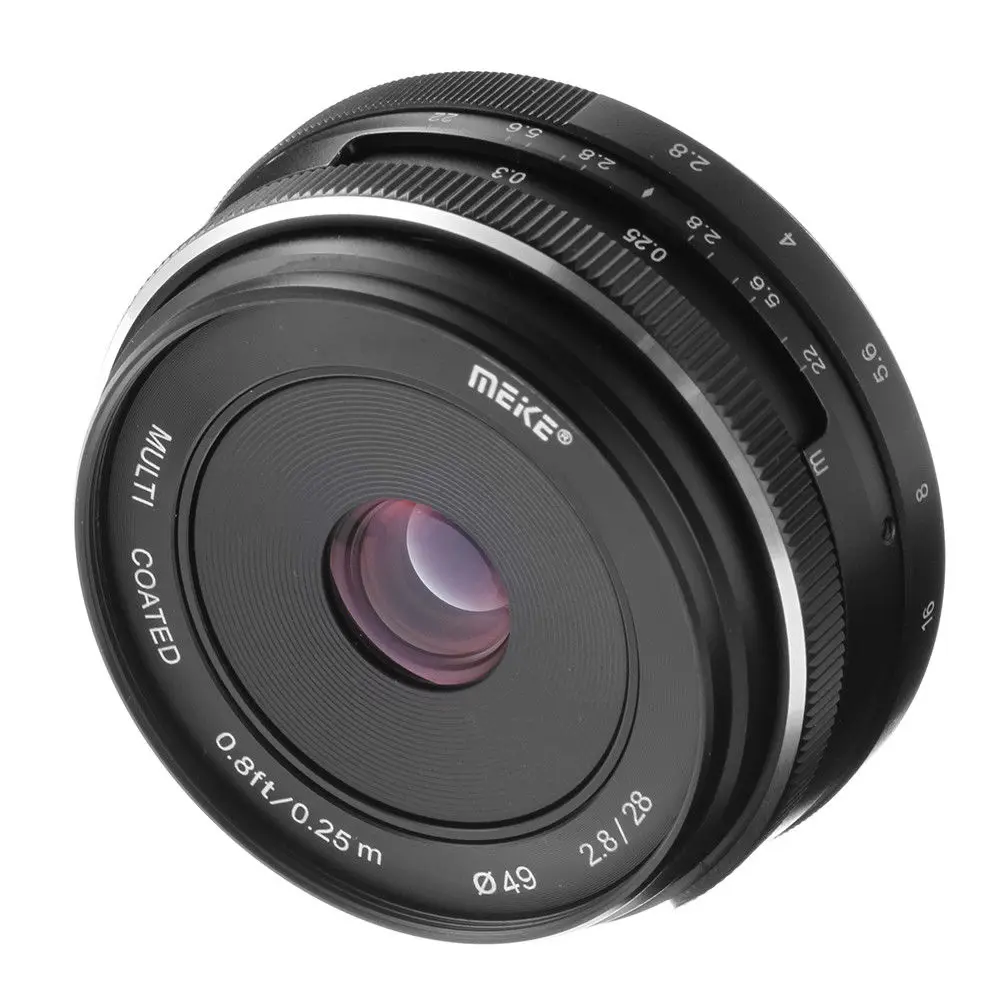 28 мм f2.8 большой диафрагмы объектива MF широкий угол-премьер для Olympus Panasonic Micro 4/3 GX7 GX8 GH1 GH2 GH3 GH4 GH5 E-M10 E-M5 камеры