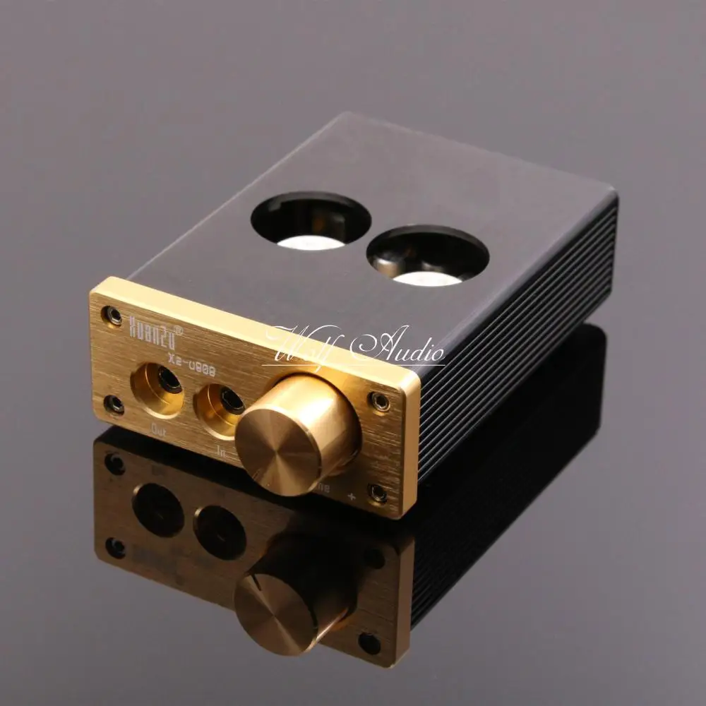 U808 класс A HIFI 6J3 вакуумный ламповый усилитель для наушников Портативный усилитель для наушников