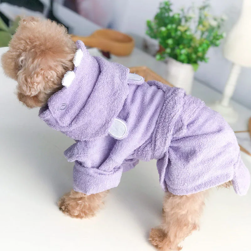 hippo Пижамы для собак PETAMOR, зимняя одежда для собак, одежда для собачек-Мопсов, чихуахуа, Ropa Perro, пижамы для кошек, одежда для маленьких собак, Комбинезоны для домашних животных - Цвет: hippo