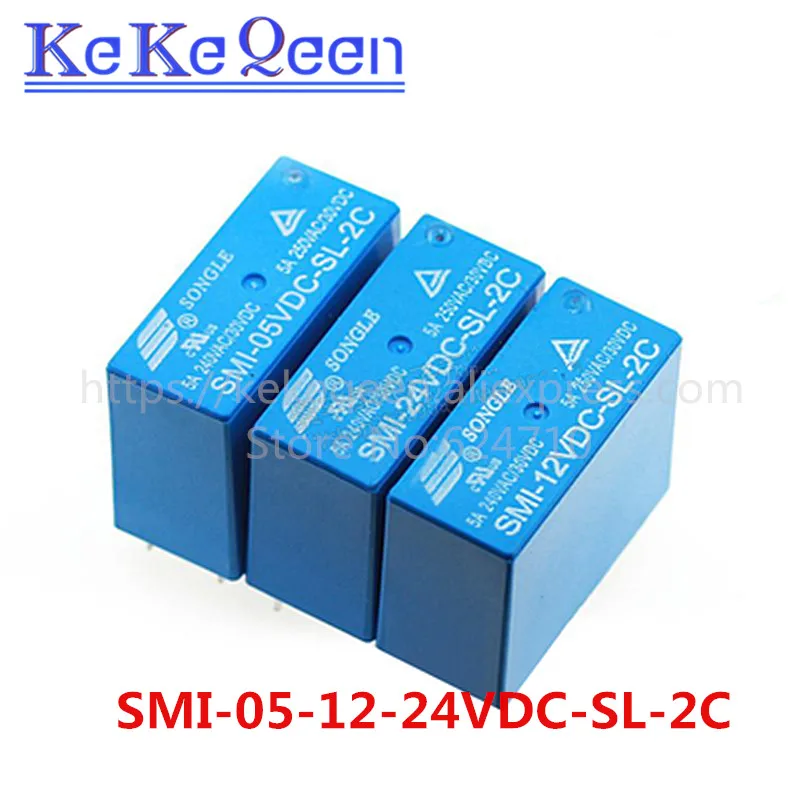 Реле мощности Φ 5V 12V 24V 5A 250VAC/30VDC 8PINS A group of нормально открыть New|Реле| |
